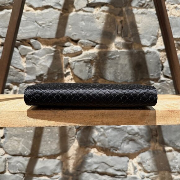 Chanel 2006-2008 Black Quilted Satin Clutch Bag - Picture 7 of 15